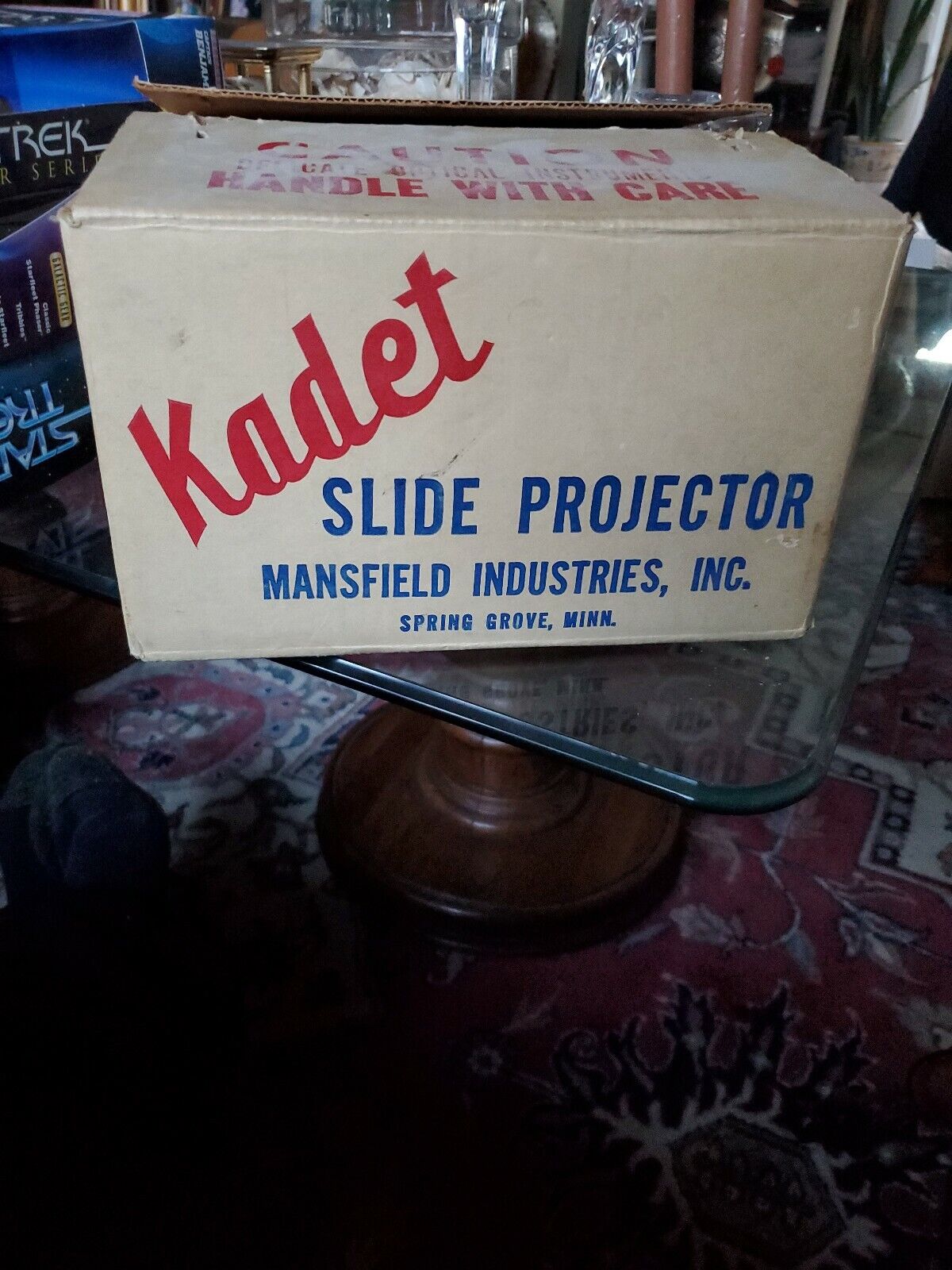 Mansfield Industries Kadet Slide Projector i0n original box