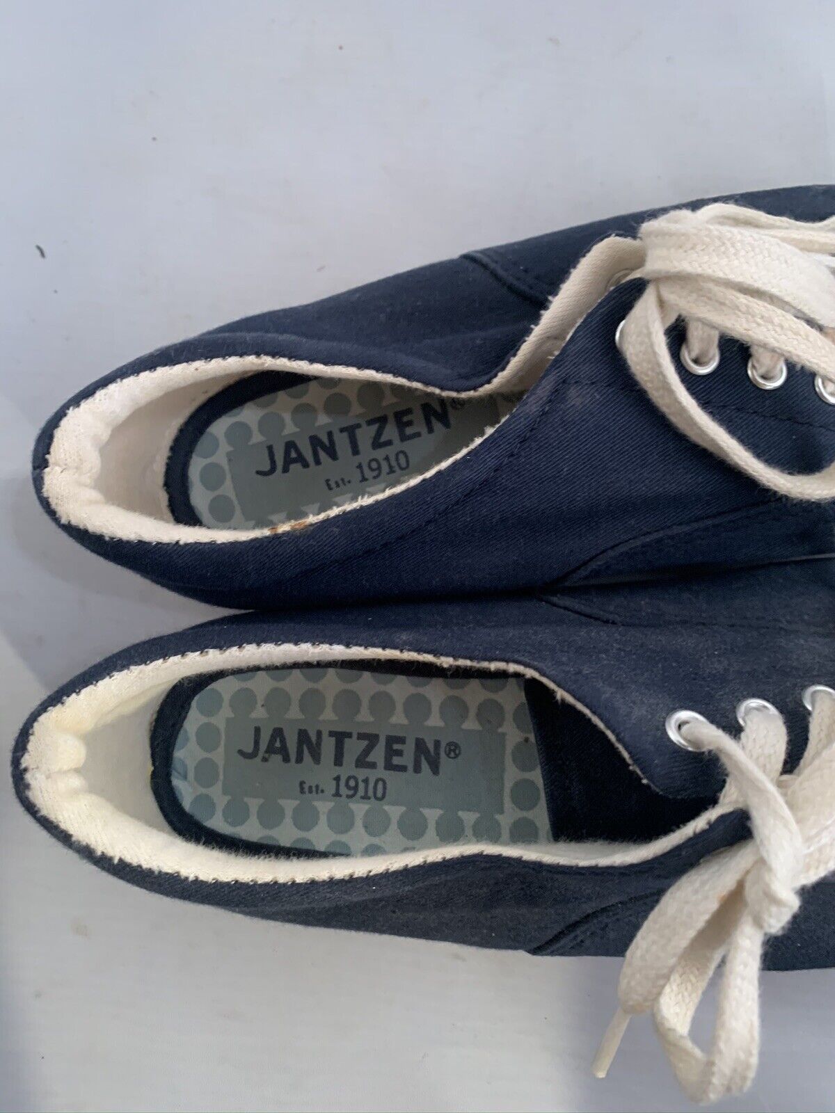 Jantzen Blue And White Womens Sneakers 9