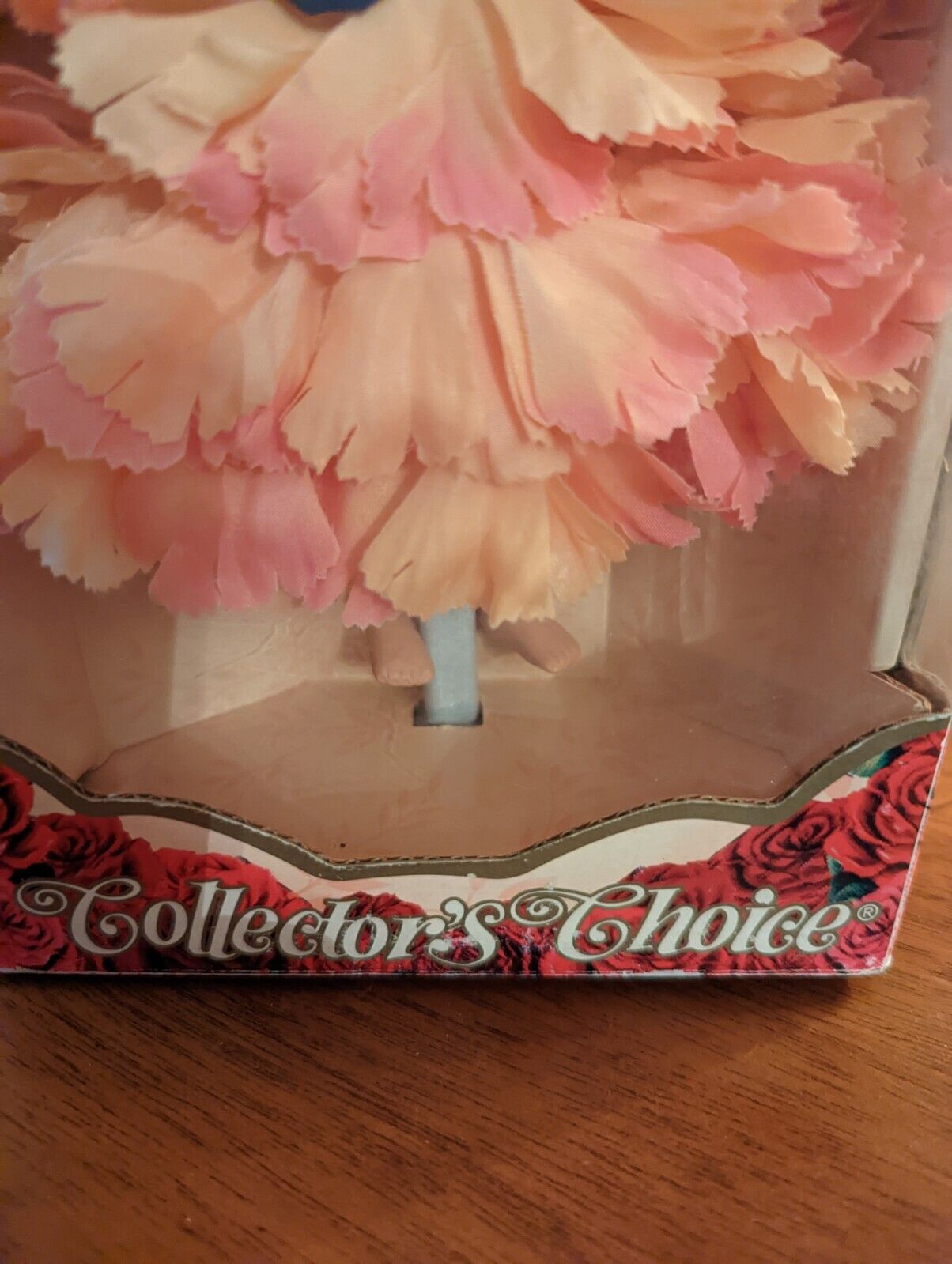 Beautiful Collectors Choice Pink Dressed Doll By Dan Dee