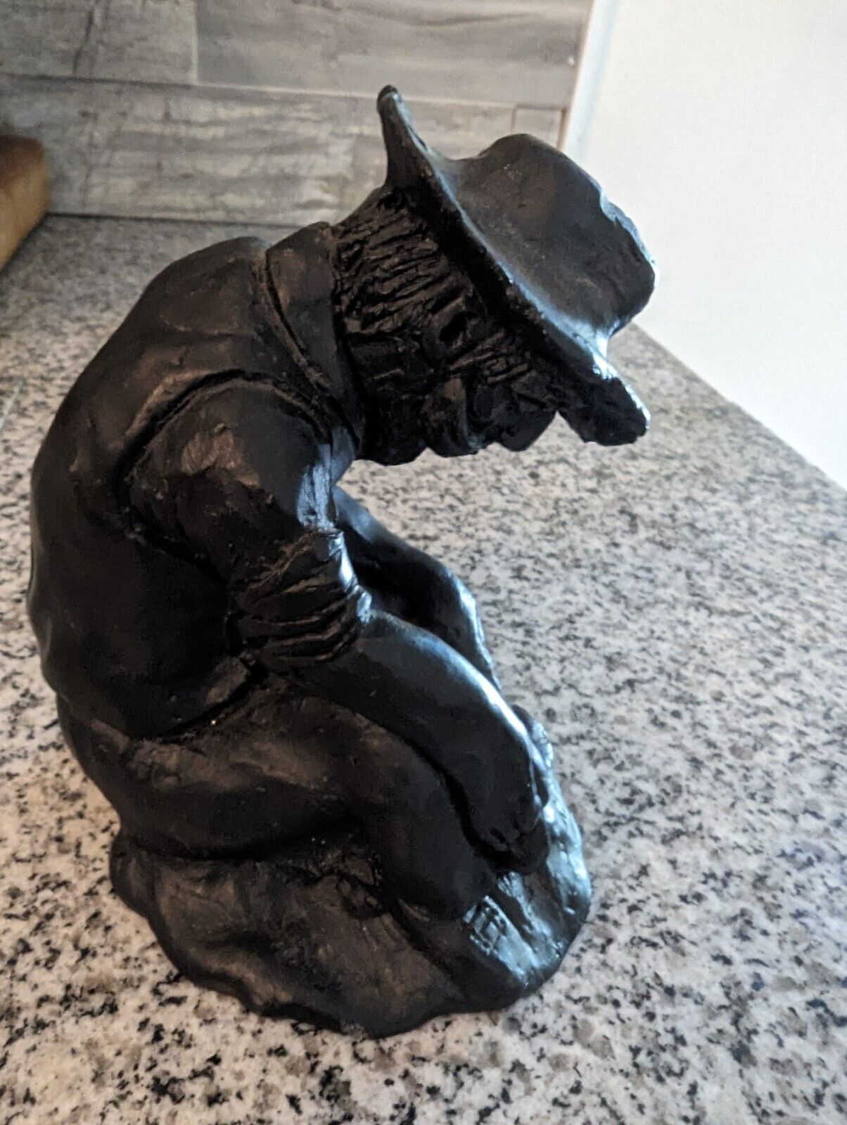 Vintage Made In Canada With Canadian Coal, Old Miner Figure