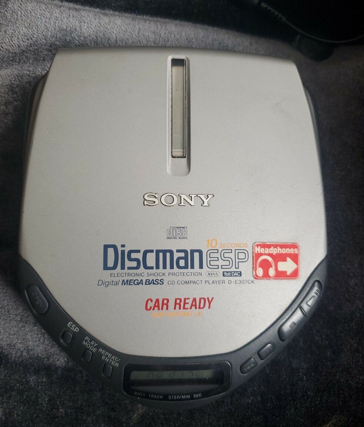 Sony Discman D-E307CK tested and works