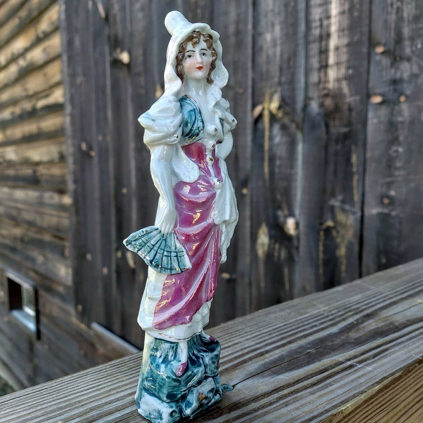 Vintage Victorian Lady Porcelain Figurine