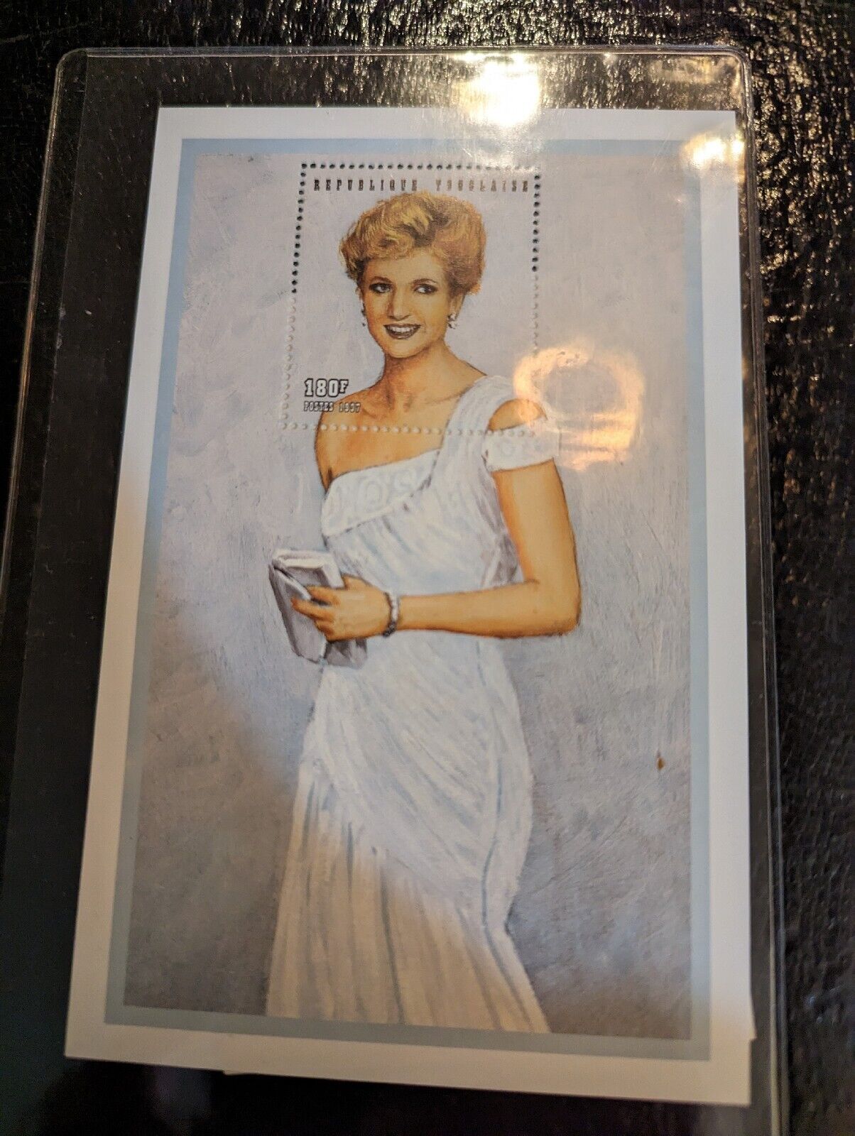 International Collectors Society PRINCESS DIANA LIMITED Postage Stamp with COA