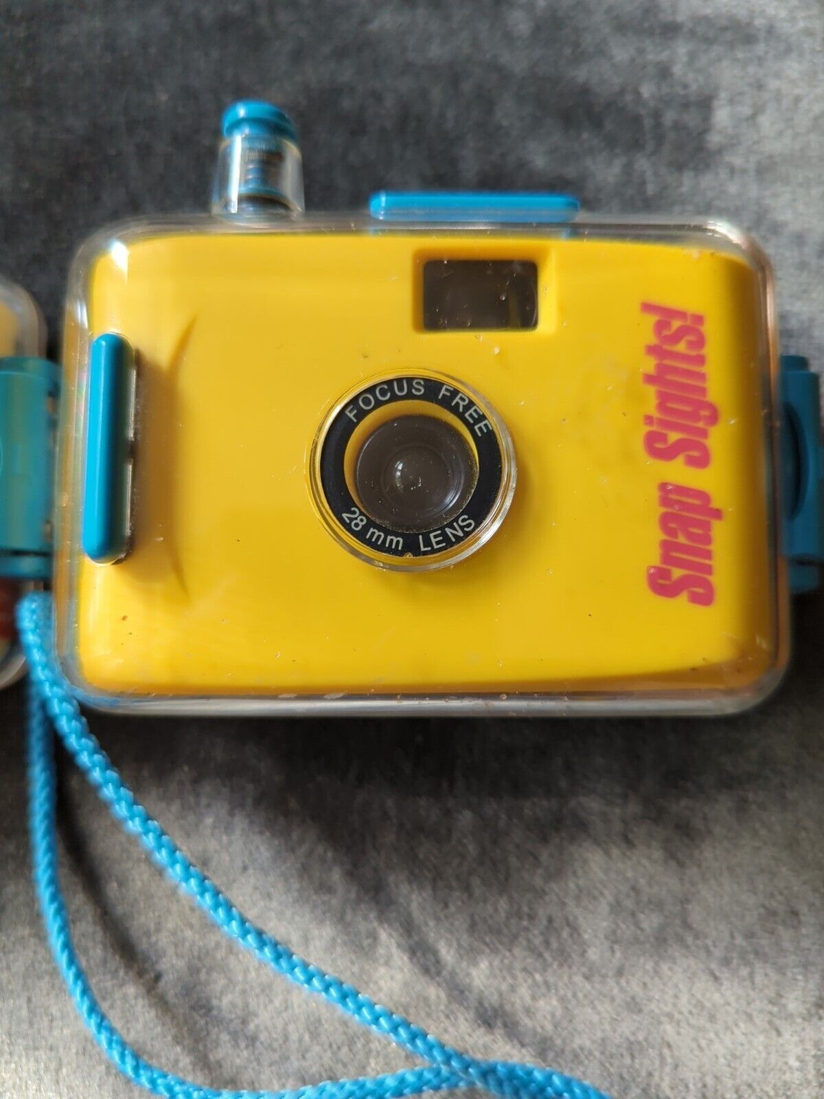 Two Snap Sights Underwater Film Cameras Used