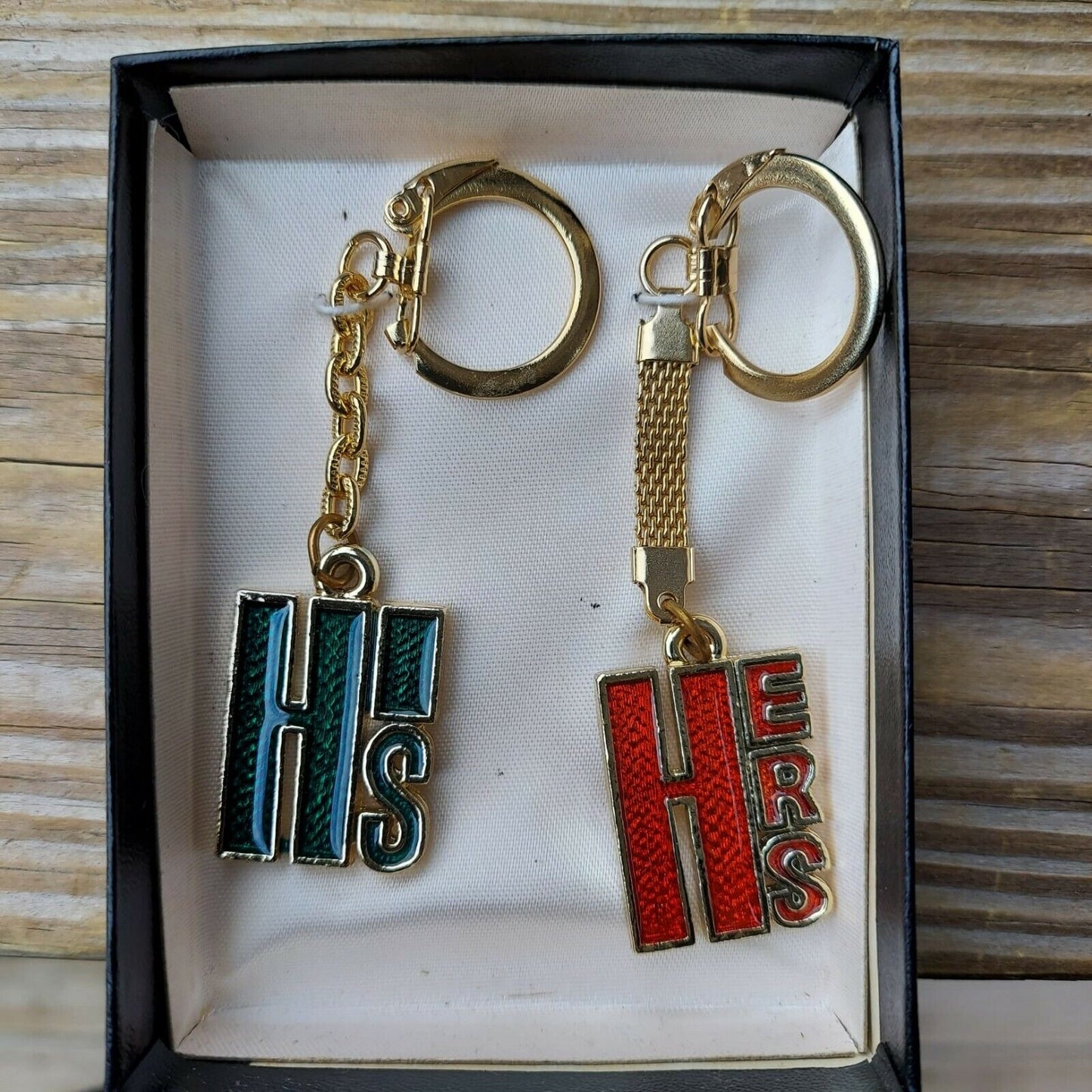 His And Hers Key Chains NIB