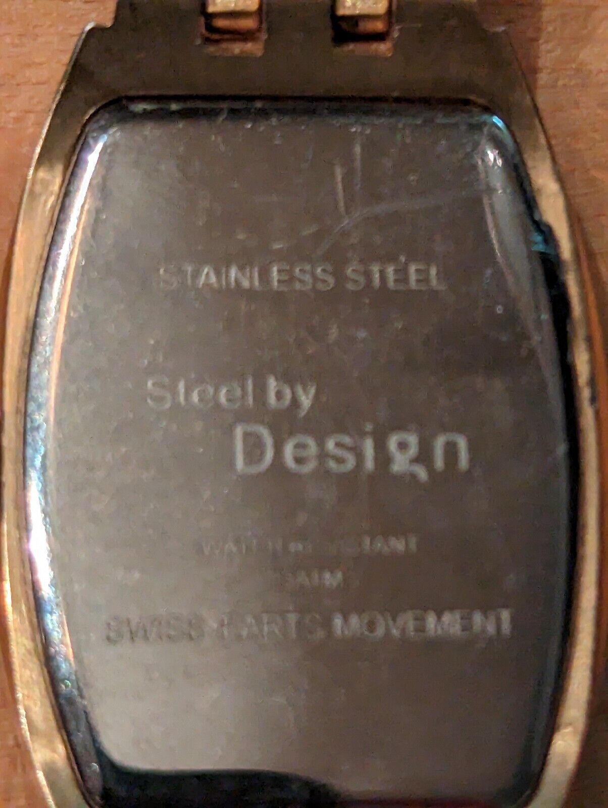 Vintage Ladies Steel by Design Wristwatch Stainless Steel Swiss Movement 2R1-71.