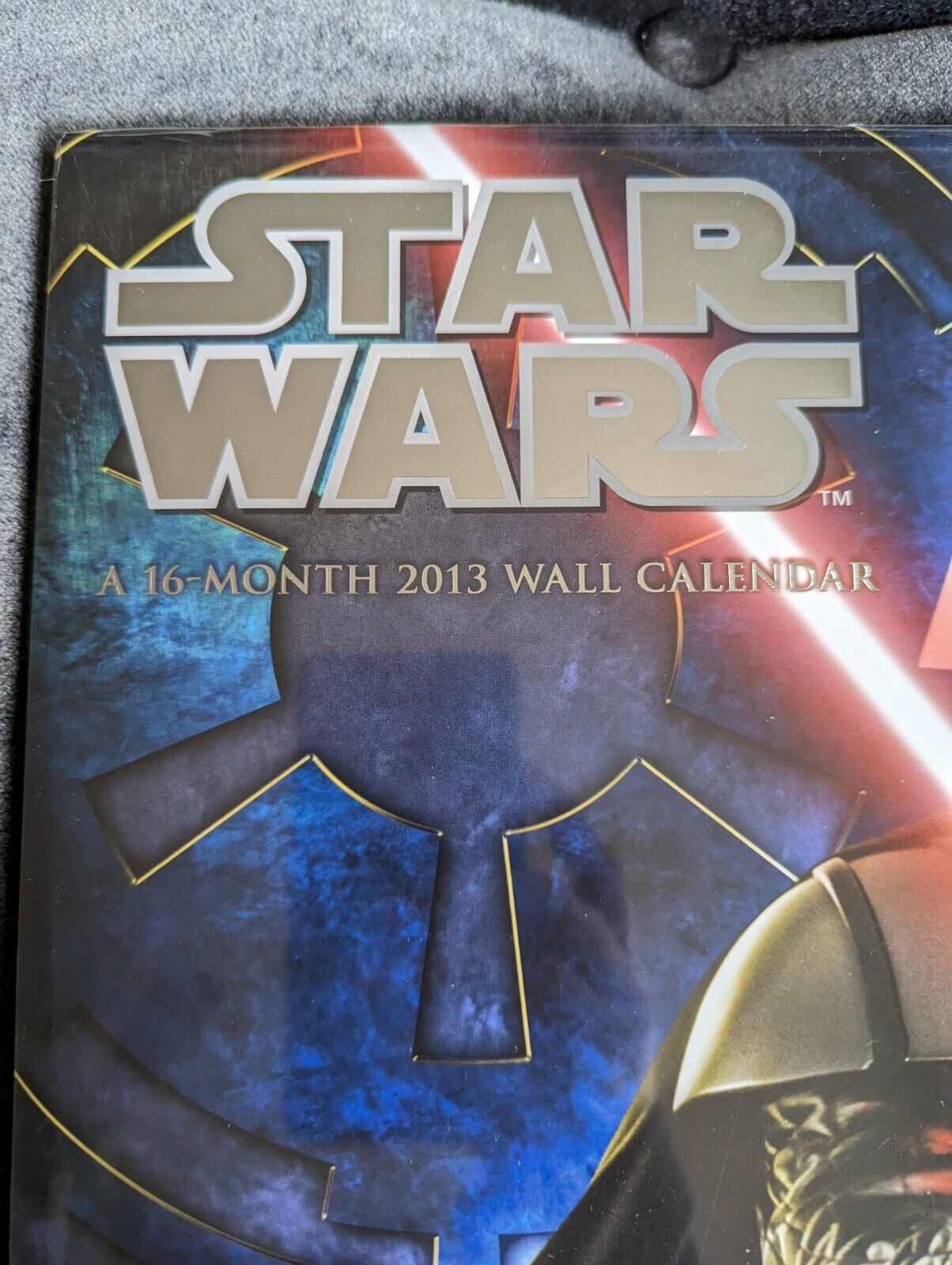 Star Wars 2013 Calendar 16 Month DateWorks New Sealed