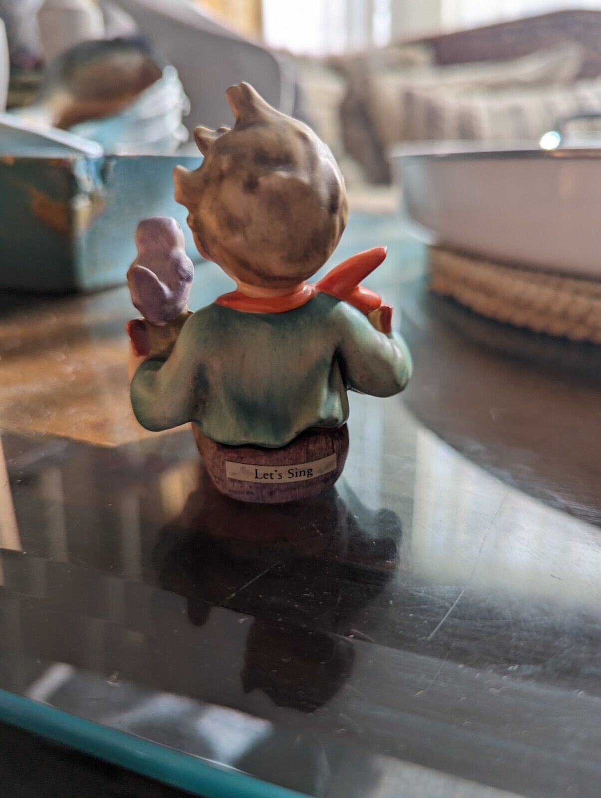 Vintage Let's Sing #110/0 Goebel Hummel 3" Figurine TMK4 1964