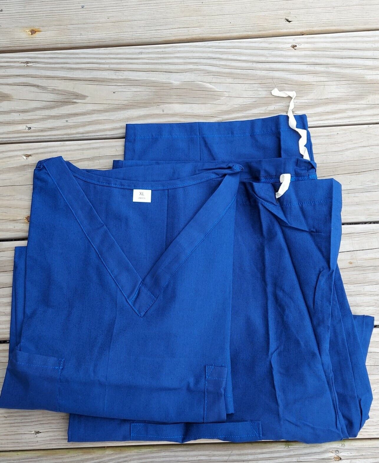 Scrubs Shirt and Pants Set Navy Blue Available in Sm or XL   Free Shipping