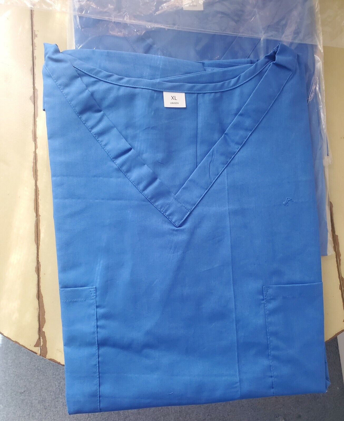 Scrubs Shirt and Pants Set  Royal Blue S,M,L,XL Free Shipping