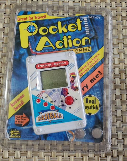 Micro Games Of America Pocket Action Lcd Game Baseball MGA-636