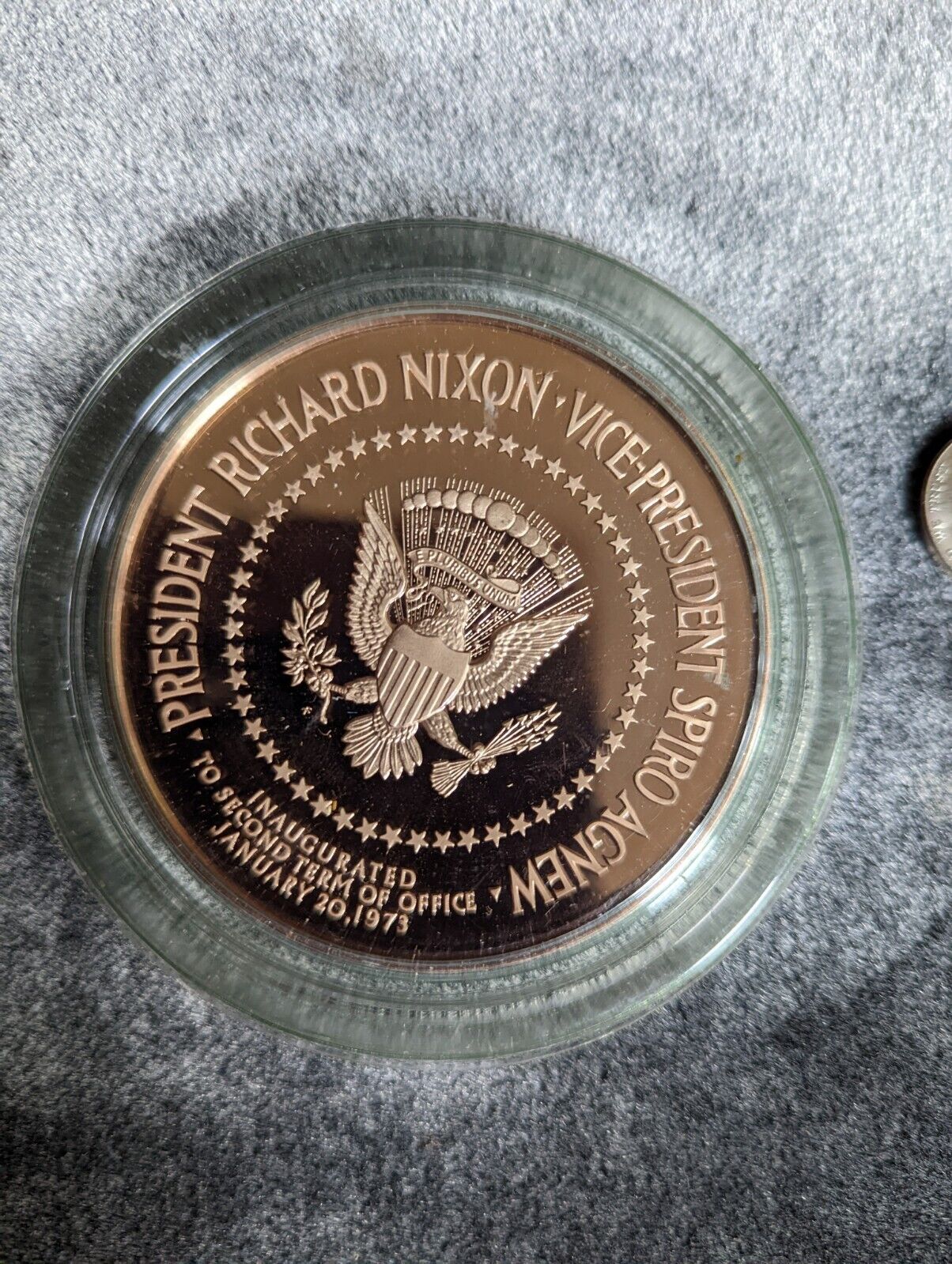 THE OFFICIAL 1973 PRESIDENTIAL INAUGURAL MEDAL