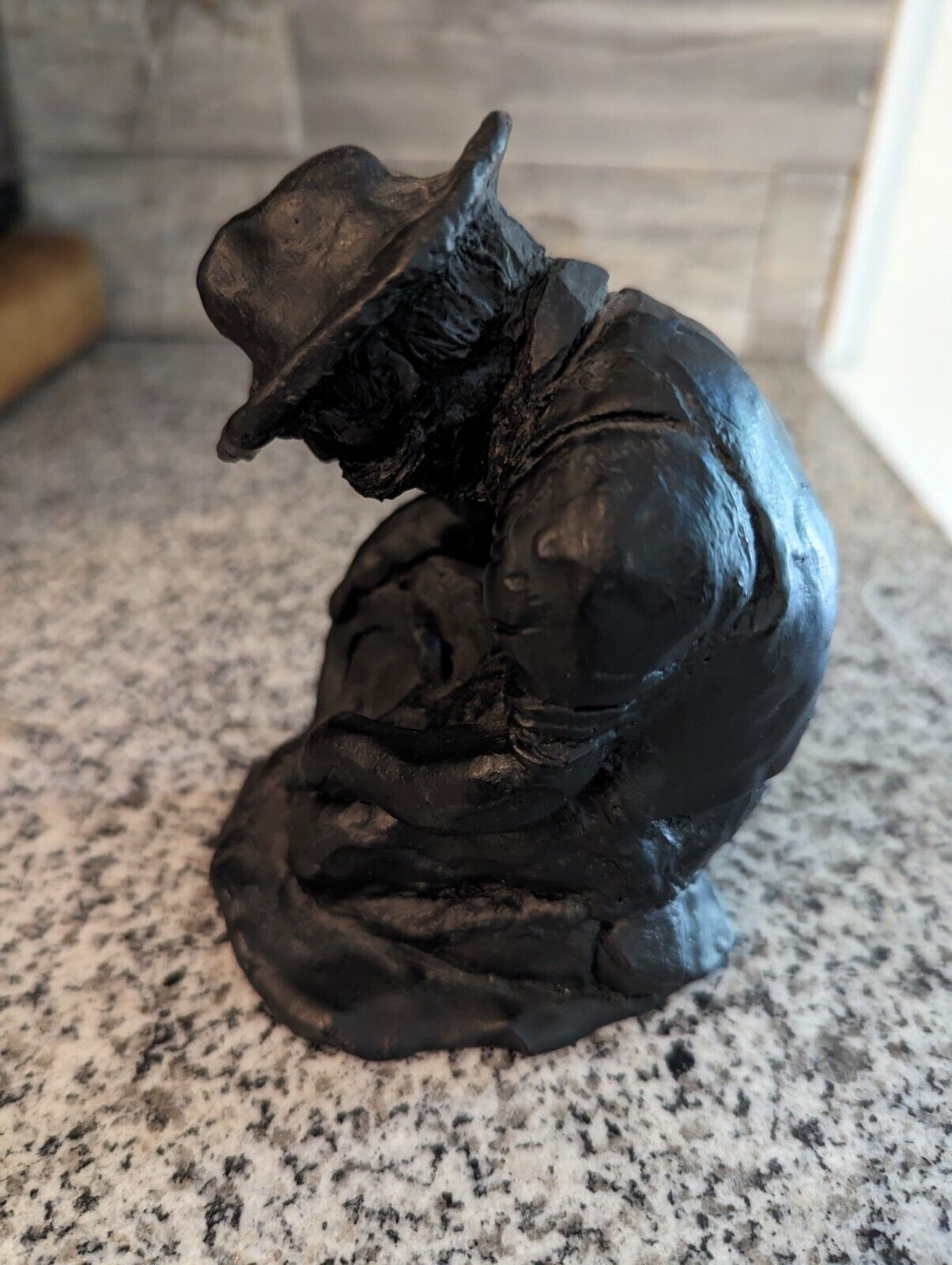 Vintage Made In Canada With Canadian Coal, Old Miner Figure