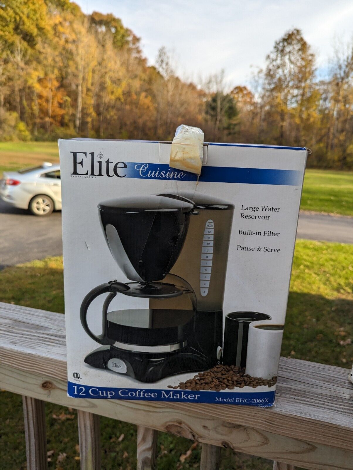 NIB Elite 12 CUP Coffee maker