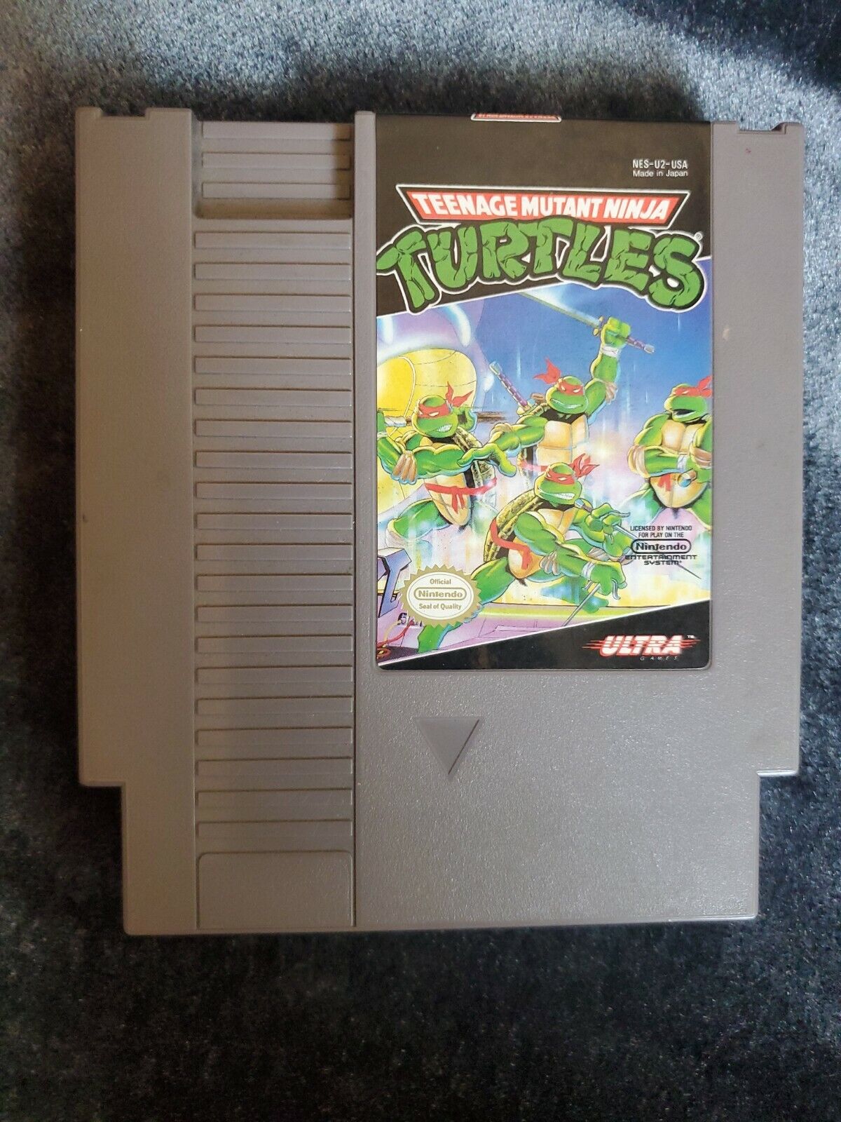 NES Teenage Mutant Ninja Turtles Tested Works 1985 made in Japan